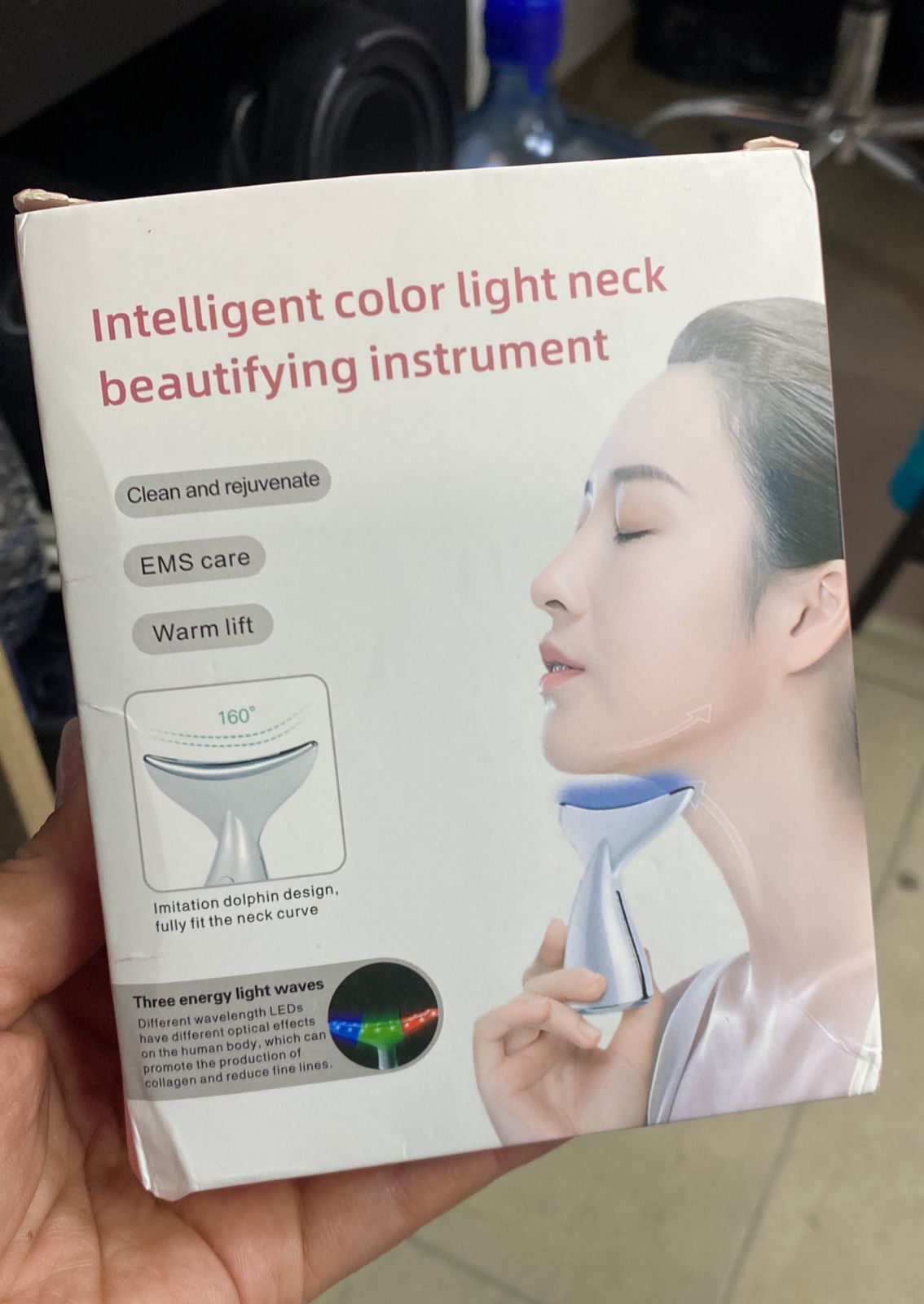 Miniatura 2 de Quita papada eléctrico masajeador facial